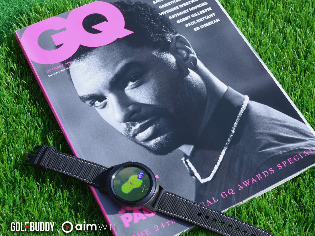 GOLFBUDDY aim W11 features in GQ