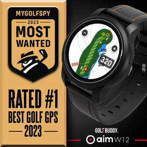 MyGolfSpy Crown the GOLFBUDDY AIM W12 as Best Golf GPS for 2023