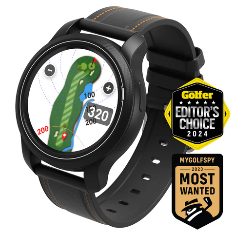 Award Winning GOLFBUDDY aim W12 GPS Golf Watch