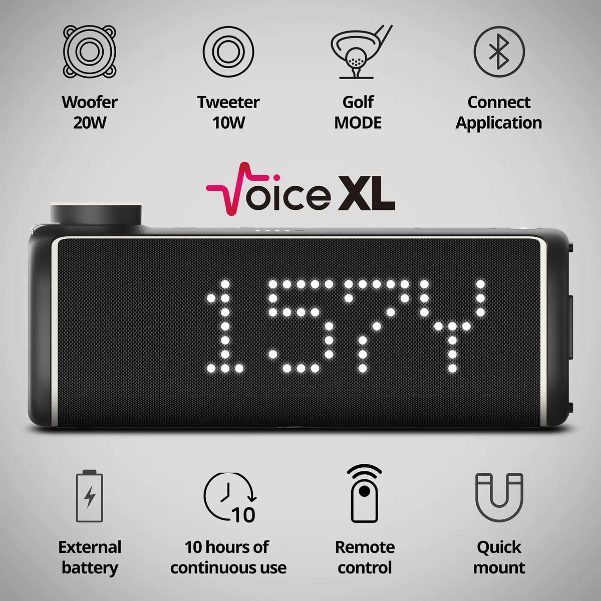 GOLFBUDDY Voice XL GPS Speaker