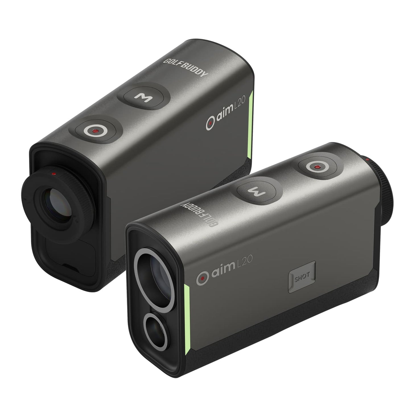 GOLFBUDDY aim L20 Laser Rangefinder with Slope & Shot Tracking