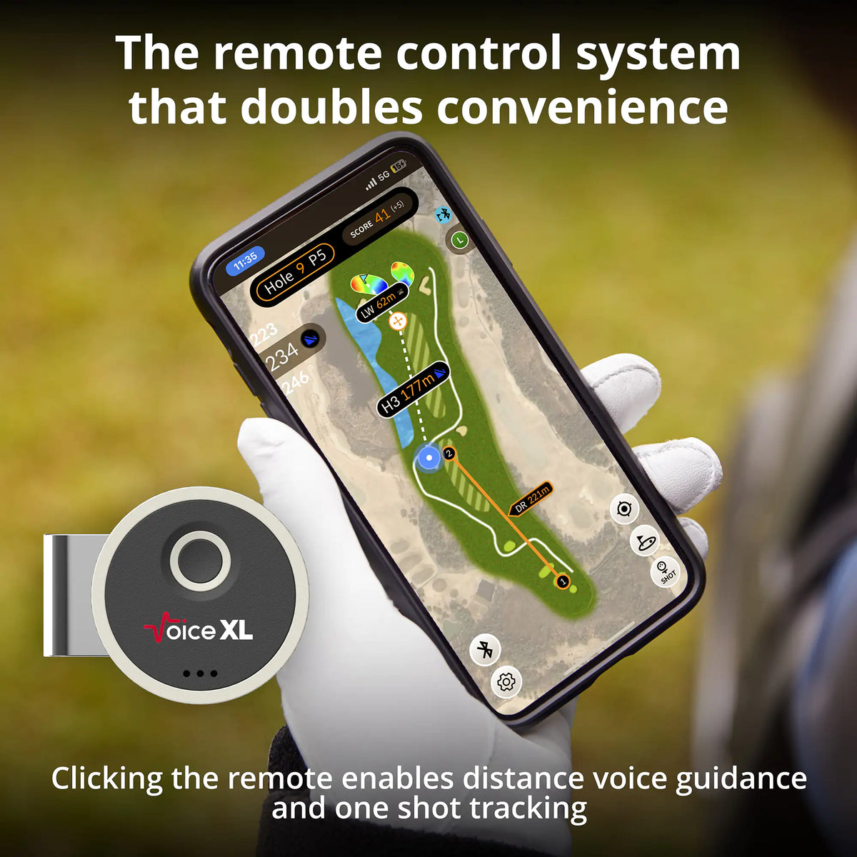 GOLFBUDDY Voice XL GPS Speaker