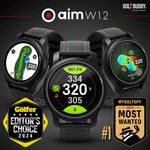 GOLFBUDDY aim W12 Golf GPS Watch