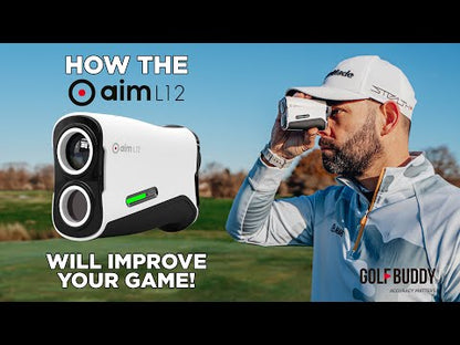 GOLFBUDDY aim L12 Rangefinder with Slope Compensation