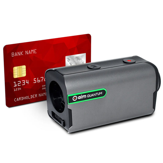 GOLFBUDDY aim Quantum Premium Pocket Rangefinder