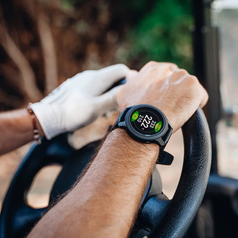 Golf gps top wrist watch